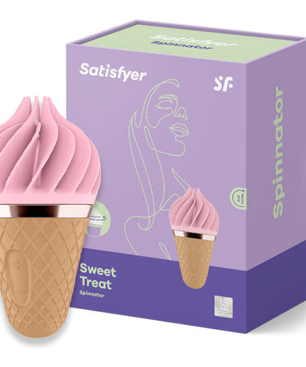 Satisfyer – Sweet Treat Spinnator Brown & Pink Satisfyer – Sweet Treat Spinnator Brown & Pink
