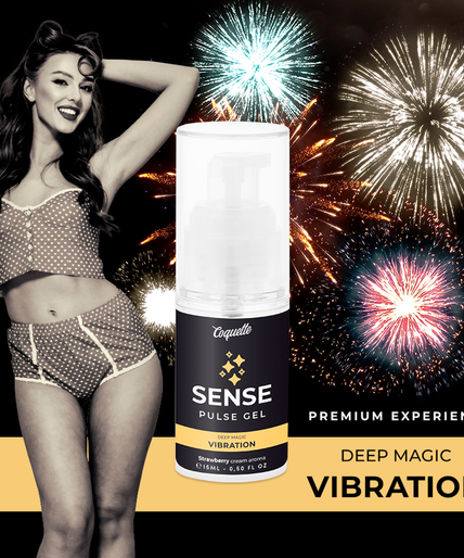 COQUETTE CHIC DESIRE - PULSE GEL STRAWBERRY MAGIC VIBRATION PREMIUM 15ML COQUETTE CHIC DESIRE - PULSE GEL STRAWBERRY MAGIC VIBRATION PREMIUM 15ML