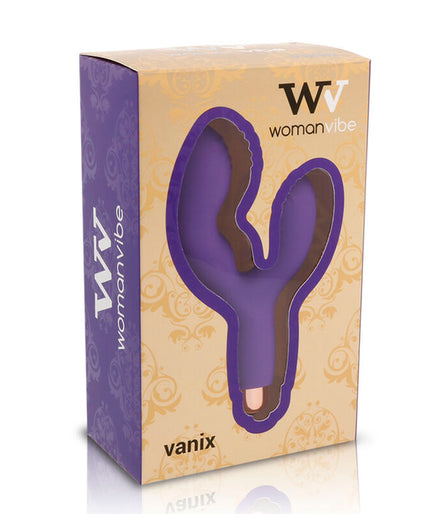 WOMANVIBE - VANIX VIBRATOR STIMULATOR SILICONE WOMANVIBE - VANIX VIBRATOR STIMULATOR SILICONE