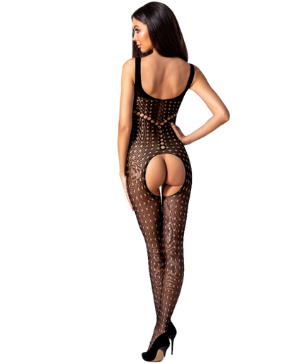 PASSION - WOMAN BS078 BODYSTOCKING ONE SIZE BLACK PASSION - WOMAN BS078 BODYSTOCKING ONE SIZE BLACK