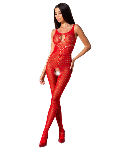 PASSION - VROUWEN BS078 BODYSTOCKING ÉÉN MAAT ROOD PASSION - VROUWEN BS078 BODYSTOCKING ÉÉN MAAT ROOD