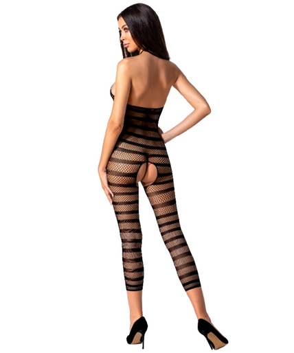PASSION - WOMAN BS081 BODYSTOCKING ZWART EEN MAAT PASSION - WOMAN BS081 BODYSTOCKING ZWART EEN MAAT
