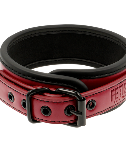 FETISH SUBMISSIVE DARK ROOM - NEOPRENE LINING CHAIN NECKLACE FETISH SUBMISSIVE DARK ROOM - NEOPRENE LINING CHAIN NECKLACE