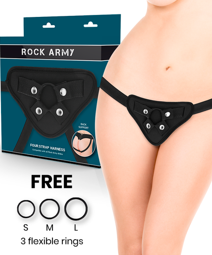 ROCKARMY - VERSTELBAAR TUIGJE EN FLEXIBELE RINGEN ROCKARMY - VERSTELBAAR TUIGJE EN FLEXIBELE RINGEN