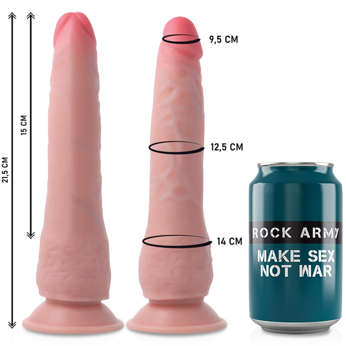 ROCKARMY - TUIGJE + DUAL DENSITY CRUSADER 21,5 CM -O- 4,46 CM