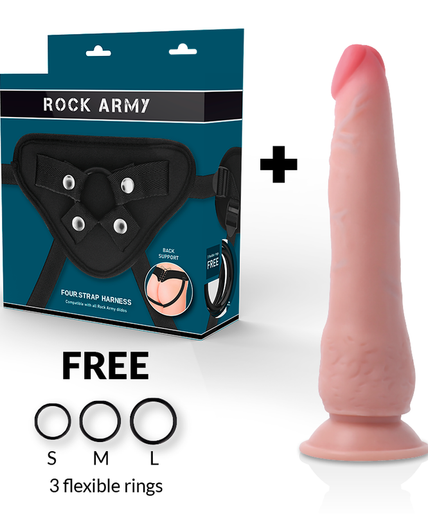 ROCKARMY - HARNESS + DUAL DENSITY CRUSADER 21.5 CM -O- 4.46 CM ROCKARMY - HARNESS + DUAL DENSITY CRUSADER 21.5 CM -O- 4.46 CM