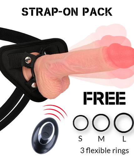 ROCKARMY - HARNESS + LIQUID SILICONE VIBRATOR PREMIUM APACHE REMOTE CONTROL 20.5 CM -O- 4.62 CM ROCKARMY - HARNESS + LIQUID SILICONE VIBRATOR PREMIUM APACHE REMOTE CONTROL 20.5 CM -O- 4.62 CM