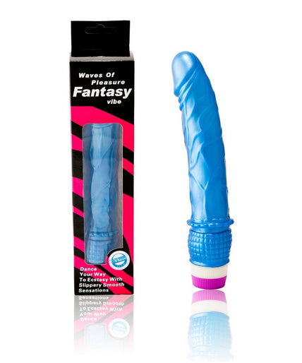 BAILE - WAVES OF PLEASURE VIBRATOR 23 CM BLUE BAILE - WAVES OF PLEASURE VIBRATOR 23 CM BLUE