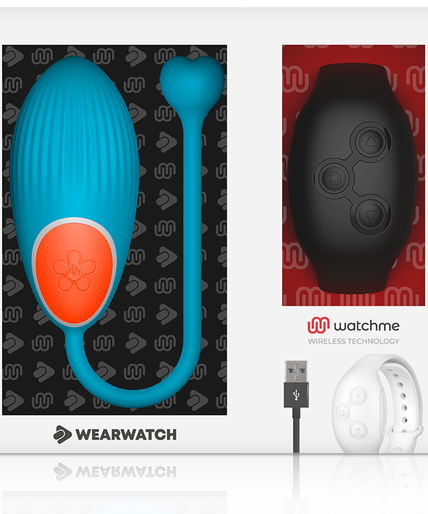 WEARWATCH - WATCHME TECHNOLOGY REMOTE CONTROL EGG BLUE / JET WEARWATCH - WATCHME TECHNOLOGY REMOTE CONTROL EGG BLUE / JET