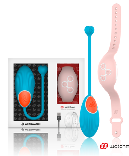 WEARWATCH - WATCHME TECHNOLOGY REMOTE CONTROL EGG BLUE / PINK WEARWATCH - WATCHME TECHNOLOGY REMOTE CONTROL EGG BLUE / PINK