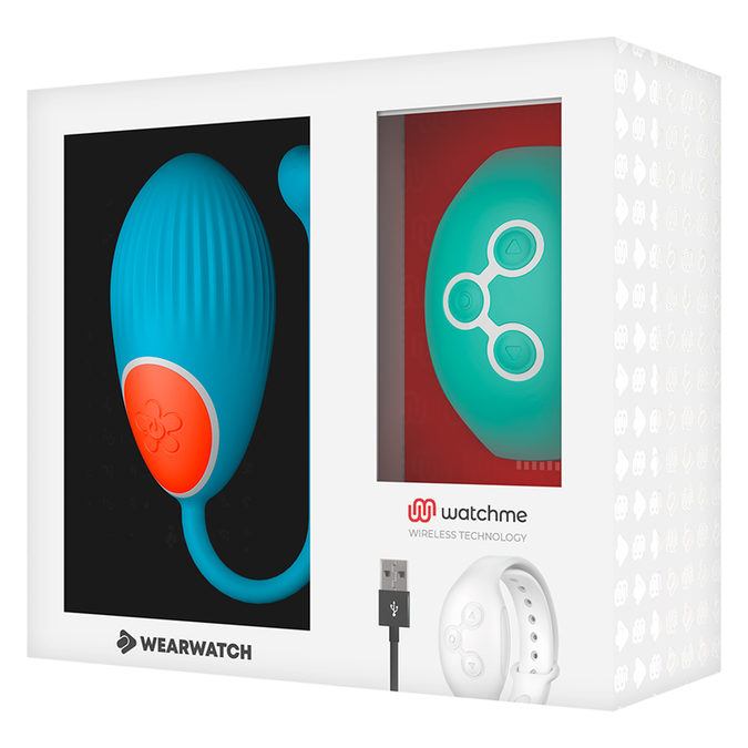Wearwatch – Watchme Technology Afstandsbediening Ei Blauw / Aquamarijn