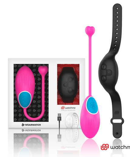 WEARWATCH - WATCHME TECHNOLOGY REMOTE CONTROL EGG FUCHSIA / JET WEARWATCH - WATCHME TECHNOLOGY REMOTE CONTROL EGG FUCHSIA / JET