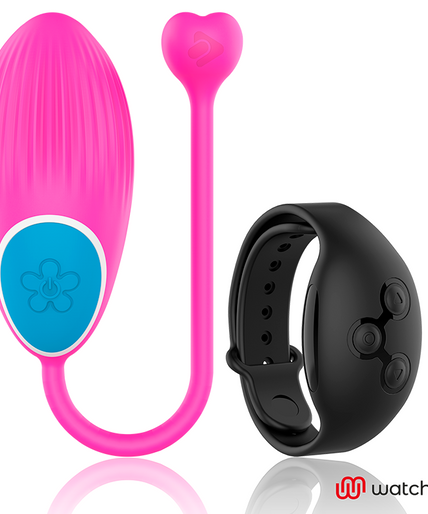 WEARWATCH - WATCHME TECHNOLOGY REMOTE CONTROL EGG FUCHSIA / JET WEARWATCH - WATCHME TECHNOLOGY REMOTE CONTROL EGG FUCHSIA / JET