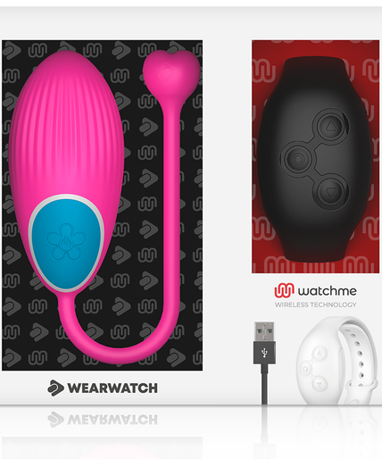 WEARWATCH - WATCHME TECHNOLOGY REMOTE CONTROL EGG FUCHSIA / JET WEARWATCH - WATCHME TECHNOLOGY REMOTE CONTROL EGG FUCHSIA / JET