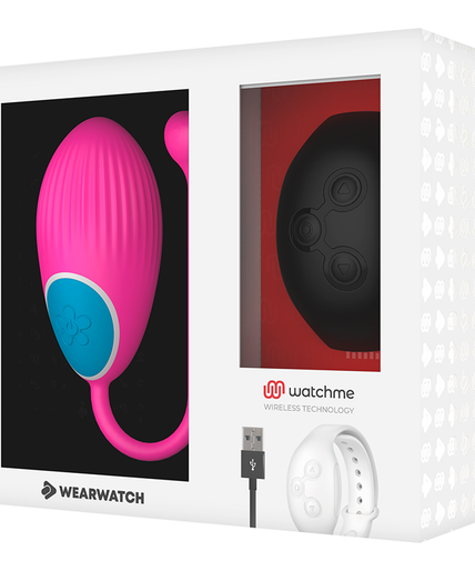 WEARWATCH - WATCHME TECHNOLOGY REMOTE CONTROL EGG FUCHSIA / JET WEARWATCH - WATCHME TECHNOLOGY REMOTE CONTROL EGG FUCHSIA / JET