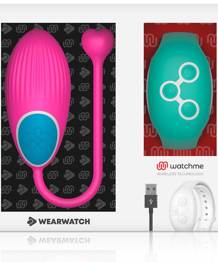 WEARWATCH - WATCHME TECHNOLOGY REMOTE CONTROL EGG FUCHSIA / SEAWATER WEARWATCH - WATCHME TECHNOLOGY REMOTE CONTROL EGG FUCHSIA / SEAWATER