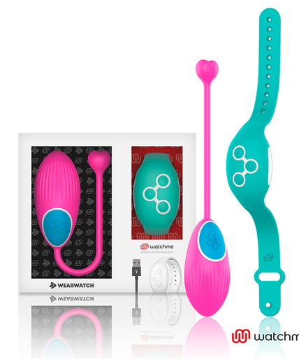 WEARWATCH - WATCHME TECHNOLOGY REMOTE CONTROL EGG FUCHSIA / SEAWATER WEARWATCH - WATCHME TECHNOLOGY REMOTE CONTROL EGG FUCHSIA / SEAWATER