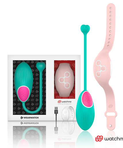 WEARWATCH - WATCHME TECHNOLOGY REMOTE CONTROL EGG SEA WATER / PINK WEARWATCH - WATCHME TECHNOLOGY REMOTE CONTROL EGG SEA WATER / PINK