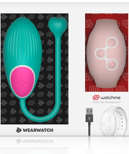 WEARWATCH - WATCHME TECHNOLOGY REMOTE CONTROL EGG SEA WATER / PINK WEARWATCH - WATCHME TECHNOLOGY REMOTE CONTROL EGG SEA WATER / PINK