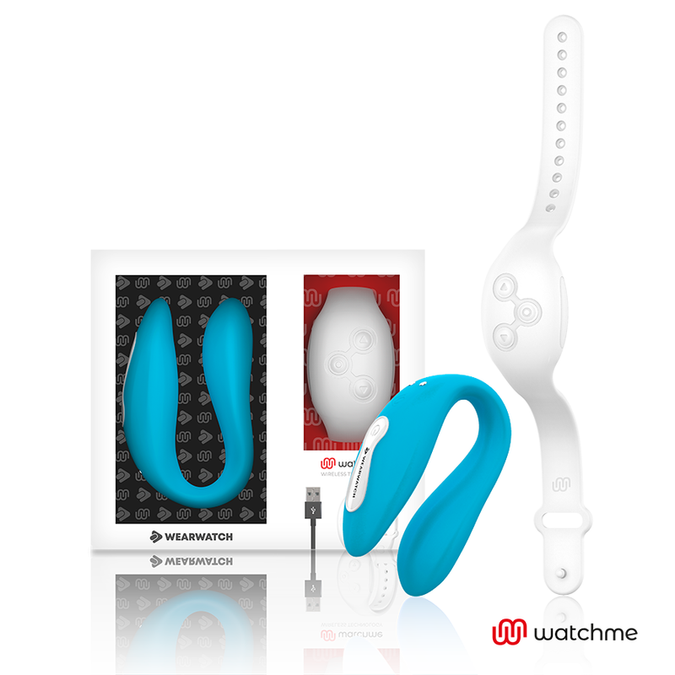 Wearwatch – Watchme Dual Technology Vibrator Indigo/sneeuw