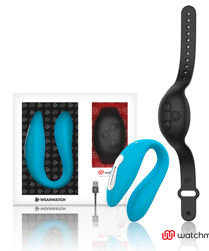 WEARWATCH - WATCHME DUAL TECHNOLOGY VIBRATOR INDIGO / JET WEARWATCH - WATCHME DUAL TECHNOLOGY VIBRATOR INDIGO / JET