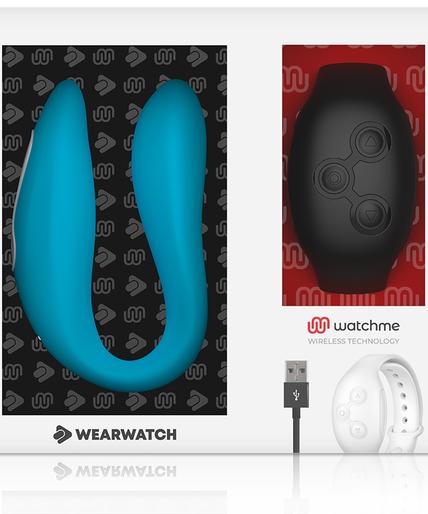 WEARWATCH - WATCHME DUAL TECHNOLOGY VIBRATOR INDIGO / JET WEARWATCH - WATCHME DUAL TECHNOLOGY VIBRATOR INDIGO / JET