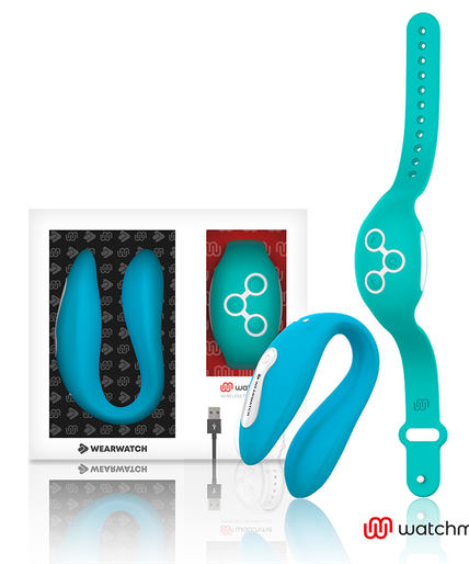 WEARWATCH - DUAL TECHNOLOGY WATCHME VIBRATOR INDIGO/SEAWATER WEARWATCH - DUAL TECHNOLOGY WATCHME VIBRATOR INDIGO/SEAWATER