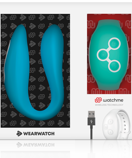WEARWATCH - DUAL TECHNOLOGY WATCHME VIBRATOR INDIGO/SEAWATER WEARWATCH - DUAL TECHNOLOGY WATCHME VIBRATOR INDIGO/SEAWATER