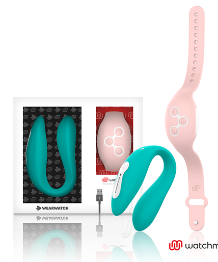 WEARWATCH - WATCHME DUAL TECHNOLOGY VIBRATOR SEA WATER / PINK WEARWATCH - WATCHME DUAL TECHNOLOGY VIBRATOR SEA WATER / PINK