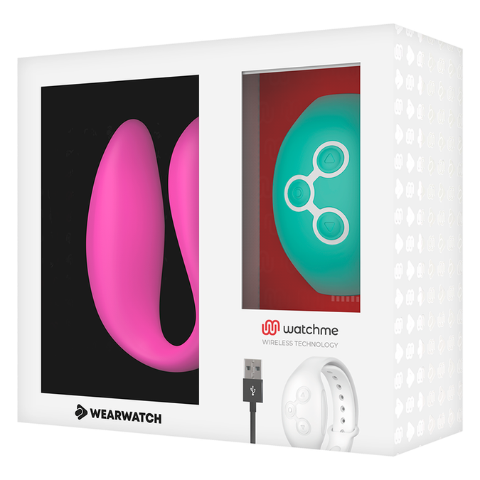 WEARWATCH - DUAL TECHNOLOGY WATCHME VIBRATOR FUCHSIA / ZEEWATER