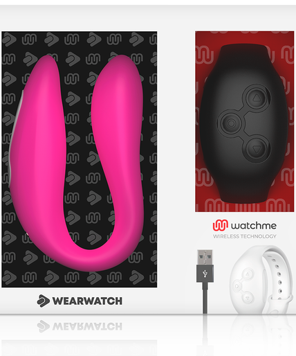WEARWATCH - WATCHME DUAL TECHNOLOGY VIBRATOR FUCHSIA/AZABACHE WEARWATCH - WATCHME DUAL TECHNOLOGY VIBRATOR FUCHSIA/AZABACHE