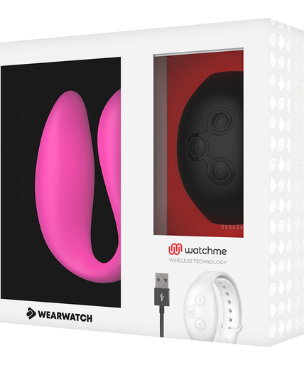 WEARWATCH - WATCHME DUAL TECHNOLOGY VIBRATOR FUCHSIA/AZABACHE WEARWATCH - WATCHME DUAL TECHNOLOGY VIBRATOR FUCHSIA/AZABACHE