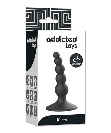ADDICTED TOYS - ANAL SEXUAL PLUG 10 CM BLACK ADDICTED TOYS - ANAL SEXUAL PLUG 10 CM BLACK