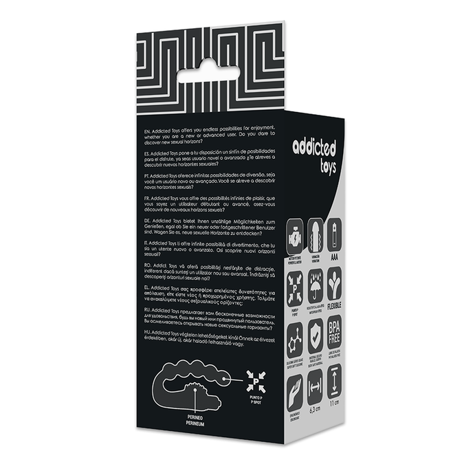 ADDICTED TOYS - ANAAL MASSEUR PROSTAAT MET TRILLING