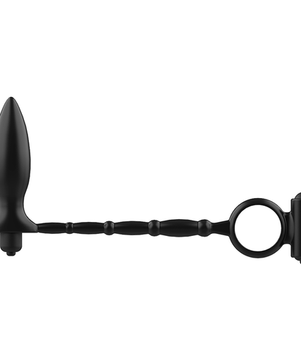 ADDICTED TOYS - ANAL PLUG WITH VIBRATORY RING ADDICTED TOYS - ANAL PLUG WITH VIBRATORY RING