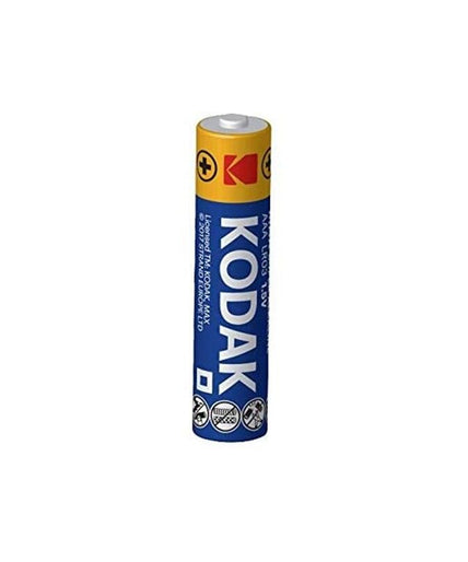KODAK - MAX SUPER ALKALINE BATTERIJ AAA LR03 BLISTER * 4 KODAK - MAX SUPER ALKALINE BATTERIJ AAA LR03 BLISTER * 4
