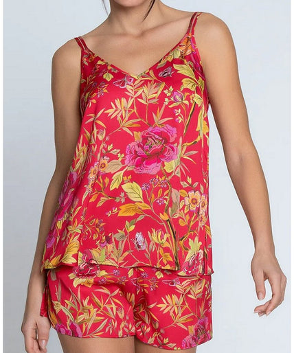 Elegante Top Foret Rubis (prachtig robijnrood) Lise Charmel Top Elegant Foret Rubis (Beautiful ruby red) - Pleasurements