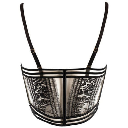 Livy Batignolles Silk Wired Bustier - Black Livy Batignolles Silk Wired Bustier - Black