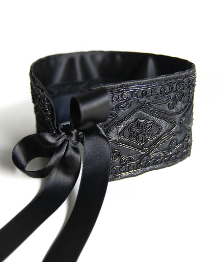 Mondin Black Fairy Choker – Exclusive Neck Jewelry Mondin Black Fairy Choker – Exclusive Neck Jewelry
