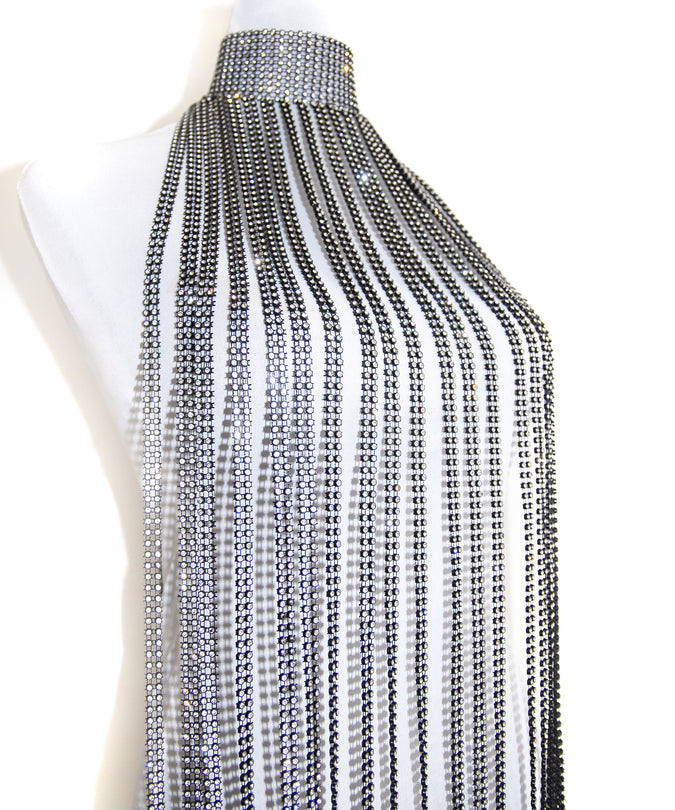 Mondin Crystal Fringes – Exclusive Breast Jewelry