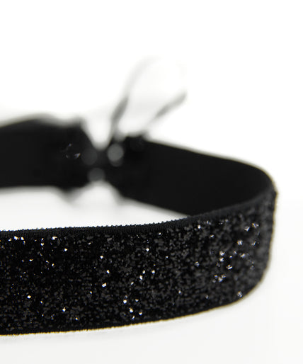 Mondin Glimmer Choker Black – Exclusive Neck Jewelry Mondin Glimmer Choker Black – Exclusive Neck Jewelry