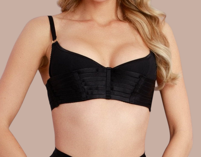 Pleasurements Bar - Tender Balconette Bra Black - Pleasurements