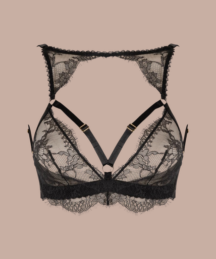 Pleasurements – Halter Lace Bralette Black – 50%! Pleasurements No Cup Bralette Black - Pleasurements