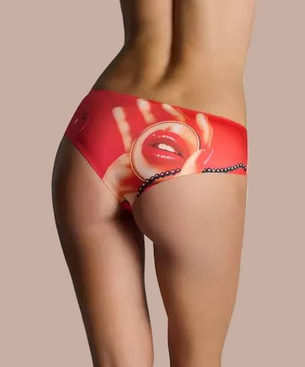Maison Close – Comic Strip Hipster Panty Cherry Red Maison Close – Comic Strip Hipster Panty Cherry Red