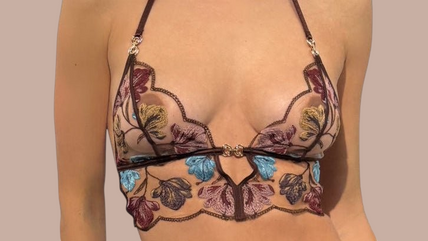 Shikkosa – Felix Macchiato Bralette Bra – 50%! Shikkosa Felix Macchiato Bralette Bra - Pleasurements