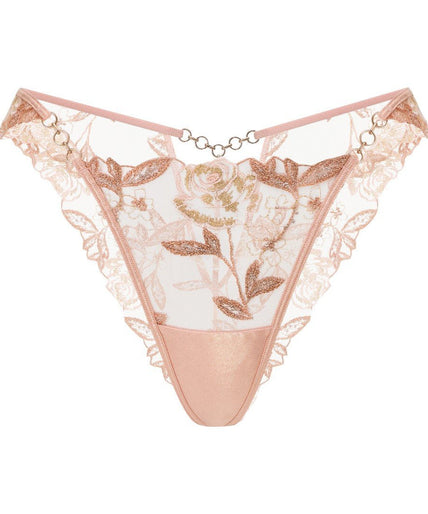 Shikkosa Illusion Braziliaanse slip in Soft Peachy Shikkosa Illusion Brazilian Brief in Soft Peachy - Pleasurements