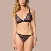 Atelier Amour – Oiseau de Paradis Unwired Triangle Bra Multicolor