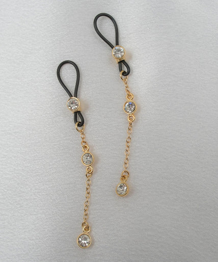 Sylvie Monthulé Breast Jewel Nipple Crystal Gold Sylvie Monthulé Breast Jewel Nipple Crystal Gold - Pleasurements