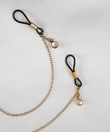 Sylvie Monthulé Breast Necklace Love Rose Design Gold Sylvie Monthulé Breast Necklace Love Rose Design Gold - Pleasurements