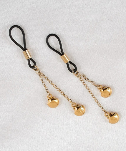 Sylvie Monthulé Duo Shells Nipple Design Gold Sylvie Monthulé Duo Shells Nipple Design Gold - Pleasurements